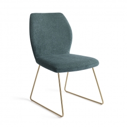 JesperHomeEetkamerstoelIkataSlideGold-MerryMermaid