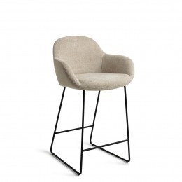 JesperHomeBarkrukKushiSlideBlack-IvoryIvyzithoogte67cm