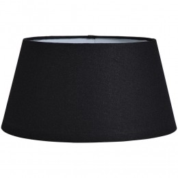 LeenBakker-LampenkapLikaVoorHanglamp-40x30x21Cm-Katoen-Zwart