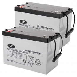 LandportLP2xAGMaccu12volt100ahtypeEV12100S