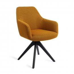 JesperHomeEetkamerstoelHirooRevolveOakBlack-GroovyGaram