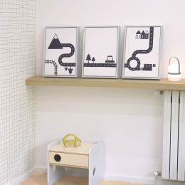 KaveHomeSchilderijNikkiSetvan3stuks-Wit