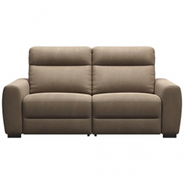 20korting-LeenBakker-BankJames3-zits-Gaucho-Stof-Taupe-95x198x100Cm