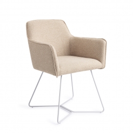 JesperHomeEetkamerstoelHofuBeehiveWhite-WildWalnut