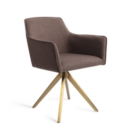 JesperHomeEetkamerstoelHofuTurnGold-PottersClay