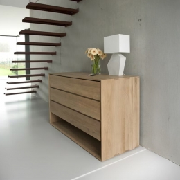 EthnicraftLadekastNordicGeoliedEikenhout130cm-Naturel