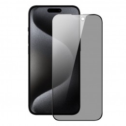 DuxDucis-ScreenprotectorgeschiktvoorAppleiPhone15ProMax-TemperedGlass-Zwart
