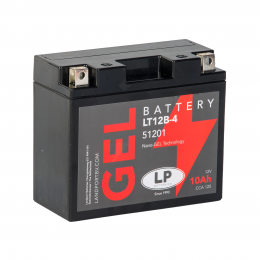 LandportLPLT12B-4motorGELaccu12volt10ah51201-GT12B-4