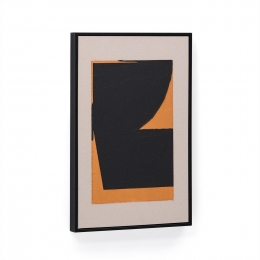 KaveHomeSchilderijZernu65x42cm-Oranje