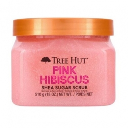 TreeHutPinkHibiscusSheaSugarBodyScrub510gram
