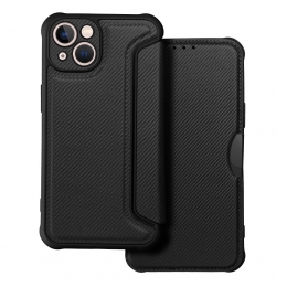 Case2go-HoesjevoorAppleiPhone13-SchokbestendigeBookCase-Zwart