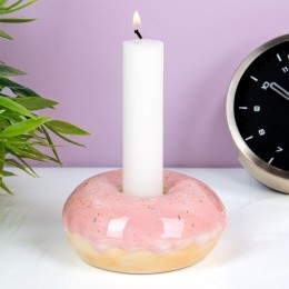 Donutkandelaar-Roze
