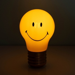 Oplaadbaresmileylamp