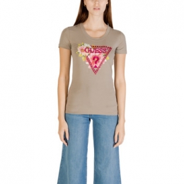 T-shirtKorteMouwGuessSSCNTRIANGLEBEADSW5GI10J1314