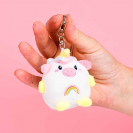 Eenhoornknuffelsleutelhanger
