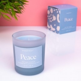 Wellnessgeurkaars-Peaceblauw