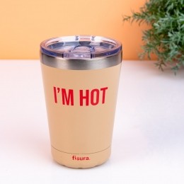 KoffiemokthermosbekerImhotbeige
