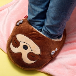 Dubbelevoetverwarmer-Luiaard