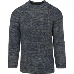 SweaterKnowledgeCottonApparelTruiYarnBlauw