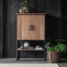 DTPHomeOpbergkastBeamTeakhout140x90cm-Naturel