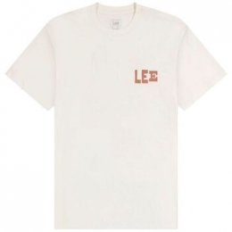 T-shirtLee112364552LOGOTEE-ECRU