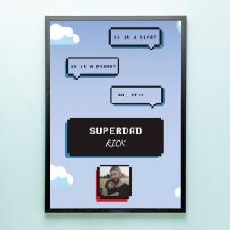 GepersonaliseerdeposterSuperdadA2formaat