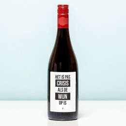 WijnflesCrisiswanneerdewijnopis-RoodMerlot