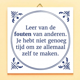 TegeltjeLeervandefoutenvananderen
