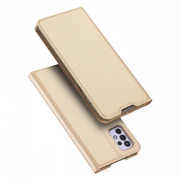 DuxDucis-TelefoonhoesjecompatibelmetSamsungGalaxyA335G-SkinProBookCase-Goud