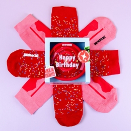 Verjaardagstaartsokkensetvan2