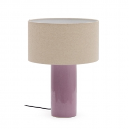 KaveHomeTafellampTonericKeramiek-Lila