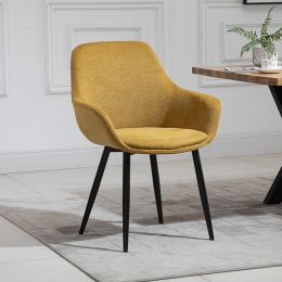 ArtistiqEetkamerstoelMatteo-geel