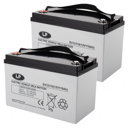 LandportLP2xAGMaccu12volt110ahtypeEV12110