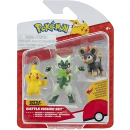 PokemonBattleFiguren3-packLitleoPikachu5EnFloragato