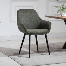 ArtistiqEetkamerstoelMatteo-groen