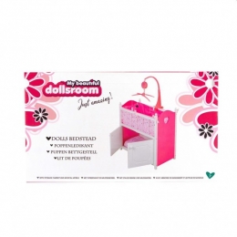 PoppenbedLedikantmetMuziekMyBeautifulDollsroom