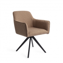 JesperHomeEetkamerstoelHofuTurnBlackDraaibaar-FrenchToast