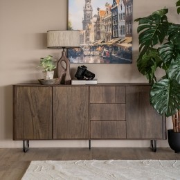 EleonoraDressoirJamesMangohout180cm-Bruin