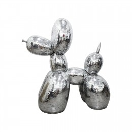 RichmondDecoratieDogSpiegel-Zilver