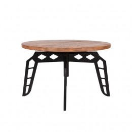 LABEL51salontafelPebble80x80x49cm-Hout-Rond