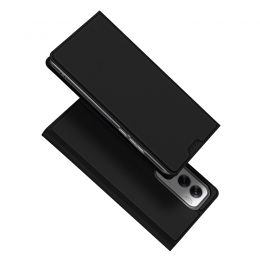 DuxDucis-TelefoonHoesjegeschiktvoorOppoReno12-SkinPro-BookCase-Zwart