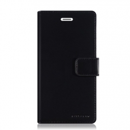 HoesjegeschiktvoorSamsungGalaxyA8Pus2018-bluemoondiarywalletcase-zwart