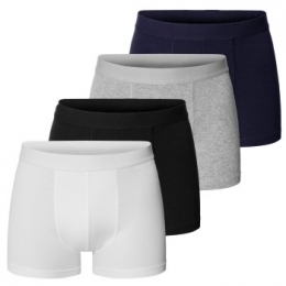 BreadandBoxersOrganicCottonBoxers4stuksActie