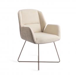 JesperHomeEetkamerstoelMyokoCrossRose-SandyHill