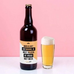 Bierfles750mlBierishetantwoord