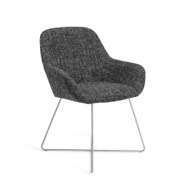 JesperHomeEetkamerstoelKushiCrossSteel-Skyfall