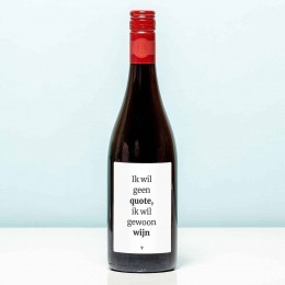 WijnflesIkwilgeenquote-RoodMerlot