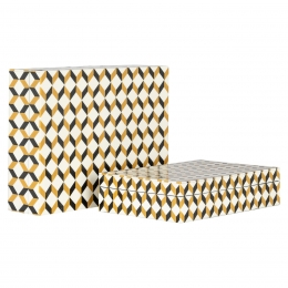 RichmondJuwelenboxFrencesResinSetvan2stuks-Geel