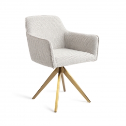 JesperHomeEetkamerstoelHofuTurnGold-CheckersCharm