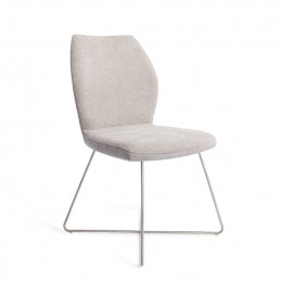 JesperHomeEetkamerstoelIkataCrossSteel-PrettyPlaster